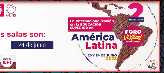 Foro Virtual Internacional 'La Internacionalización en la Educación Superior en América Latina' - día 2 (Más información)